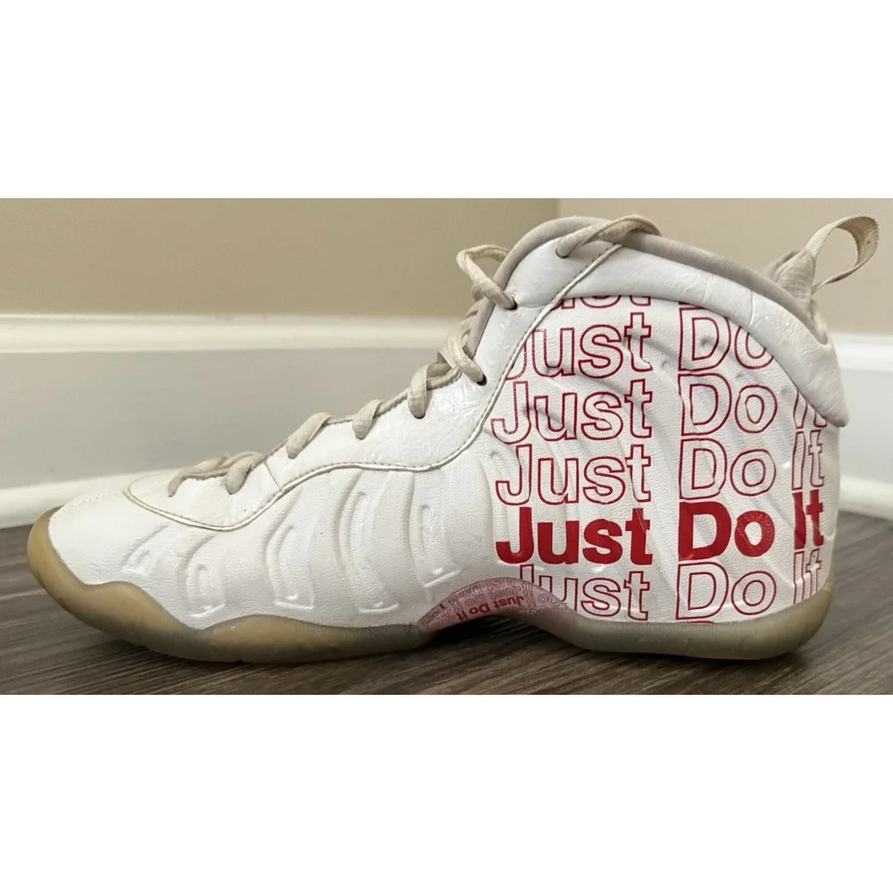 Nike Little Posite One GS Thank You Plastic Bag Shoes CN5268-100 6.5 Youth Sneak